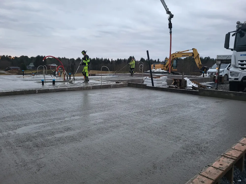 NS Betong: Midt-Norsk betongsentreprenør som støper betonggulv i Trøndelag